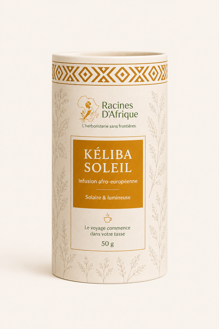 Kéliba Soleil - Infusion afro-européenne lumineuse et solaire - Racines D'Afrique